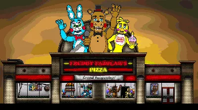 A logo for Freddy Fazbear's Pizza for a cancelled project! Really happy  with how this turned out #fnafart #fnaf #fnafbonnie #fnaffreddy… | Instagram