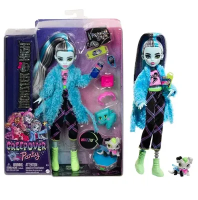 Monster High Frankie Stein Doll Fashion Pack Outfit Shoes Purse and Dessert  Lot | eBay