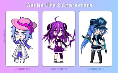 Gacha Club Vs Gacha Life 2 design test by Creaturecritter8940 on DeviantArt