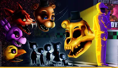 Так кто такой голден фредди? / FNAF :: Игры / картинки, гифки, прикольные  комиксы, интересные статьи по теме.