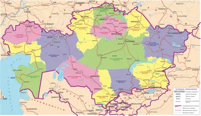 Три новых области официально появились на карте Казахстана - 08.06.2022,  Sputnik Казахстан