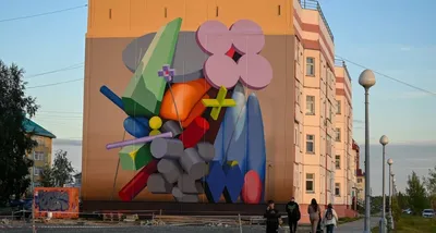 В Нижневартовске появилось «живое» граффити - Общество - Новости  Нижневартовска