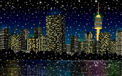 Красивая видео подборка ночного города - YouTube