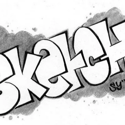 Алфавит для новичков для учения рисовать граффити | ГрАфФиТи | ВКонтакте