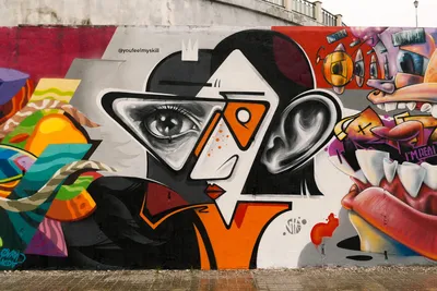 Международный фестиваль граффити Meeting of styles | Youfeelmyskill.ru —  современное граффити оформление и роспись стен.