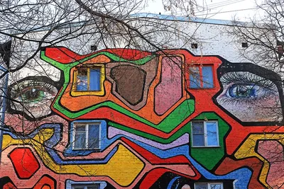 Как сделать граффити на стенах домов при капремонте - Российская газета