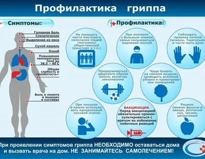 Памятка для населения по профилактике гриппа