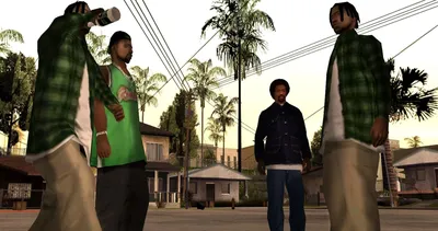 ArtStation - Grove Street GTA San Andreas