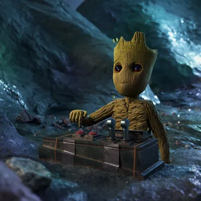 Baby Groot - Работа из галереи 3D Моделей