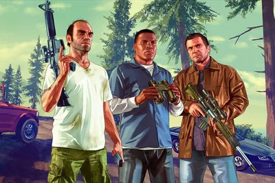 Актеры, сыгравшие трех главных героев GTA V, поделились своими  впечатлениями об успехе игры | Gamebomb.ru