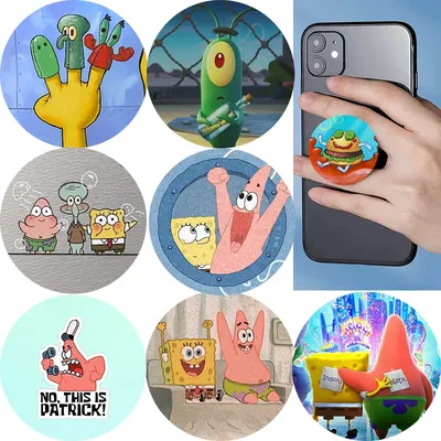 Набор наклеек стикеров Спанч Боб / Губка Боб / SpongeBob Dami shop на  телефон, ноутбук, аниме - купить с доставкой по выгодным ценам в  интернет-магазине OZON (857569636)