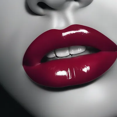 Черно-белые красные губы AB полная квадратная Женская фотомозаика своими  руками вышивка крестиком домашний Декор подарок | AliExpress