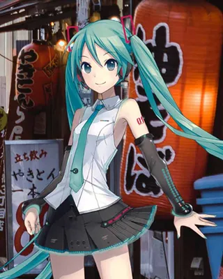 Hatsune miku - virtual singer on Craiyon