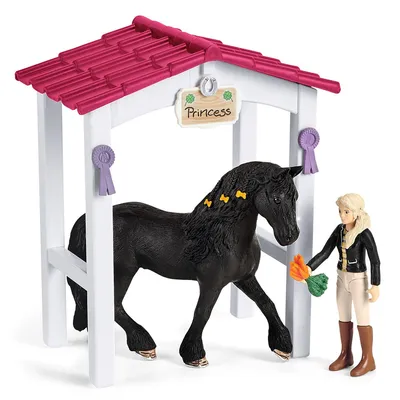 Набор игрушек 'Загон для лошадей с Тори и Принцессой' Schleich MC/SCH42437  от 4 099 ₽ — купить с доставкой в интернет-магазине motherbear.ru