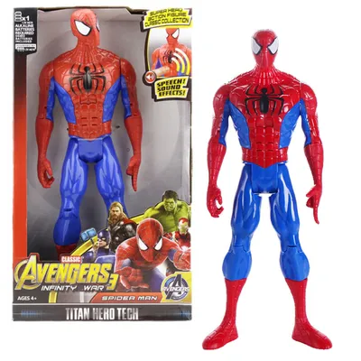 Spiderman Человек-паук Фигурка героя Титана купить цена фото -  Интернет-магазин игрушек Brandtoys.kg г. Бишкек
