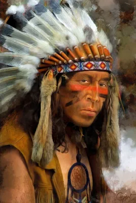 А вы знали, с какой целью мужчины индейцы носили венец из перьев на голове?  | C A E S A R | Дзен