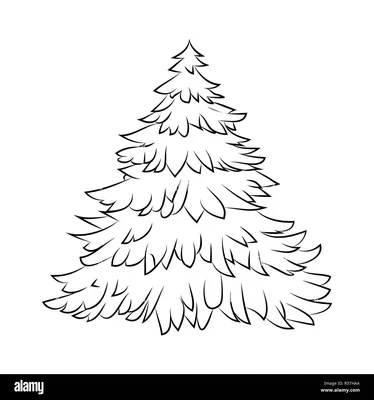 Новогодние рисунки для срисовки | Как нарисовать простую ёлку | Cómo  dibujar un Árbol de Navidad - YouTube