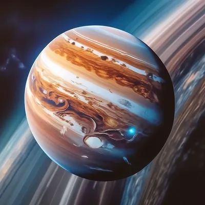 Юпитер: Самая большая планета Солнечной системы» — создано в Шедевруме