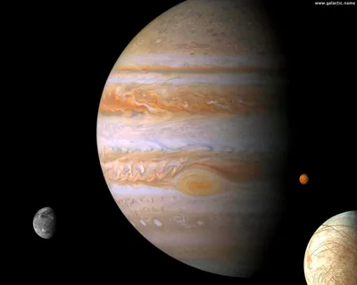 Юпитер вид из космоса - 63 фото