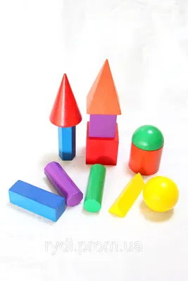 Набор маленьких геометрических фигур, пластик в пакете 0027 купить в Час-Пик