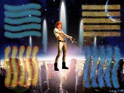 Пятый элемент / Fifth Element (1997, фильм) - «Фантастика, которую  интересно смотреть и сейчас. Люк Бессон снял в этом фильме несколько своих  любимых женщин, одну в очень странном образе » | отзывы