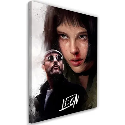 Печать на холсте Персонажи из фильма Леон – лучшие товары в онлайн-магазине  Джум Гик