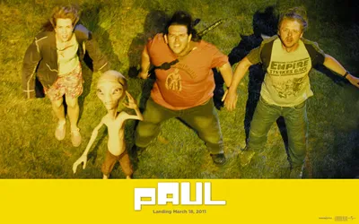 Инопланетянин Пол воскресает мертвую птичку | Пол: Секретный материальчик  (2011) - YouTube