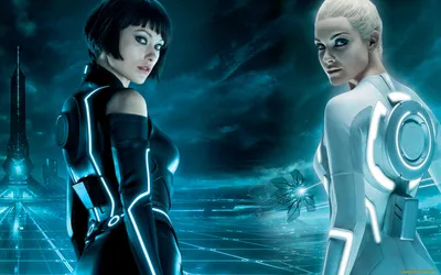 Обои Трон Наследие Кино Фильмы Tron Legacy, обои для рабочего стола,  фотографии трон, наследие, кино, фильмы, tron, legacy, девушки Обои для  рабочего стола, скачать обои картинки заставки на рабочий стол.