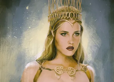 Картинка Война богов: Бессмертные Изабель Лукас Athena молодая