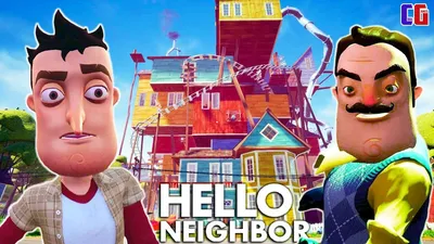 Новый Дом и Новые Тайны Привет Сосед! Мультяшная хоррор игра Hello Neighbor  АКТ 3 Начало | Cool games | Дзен