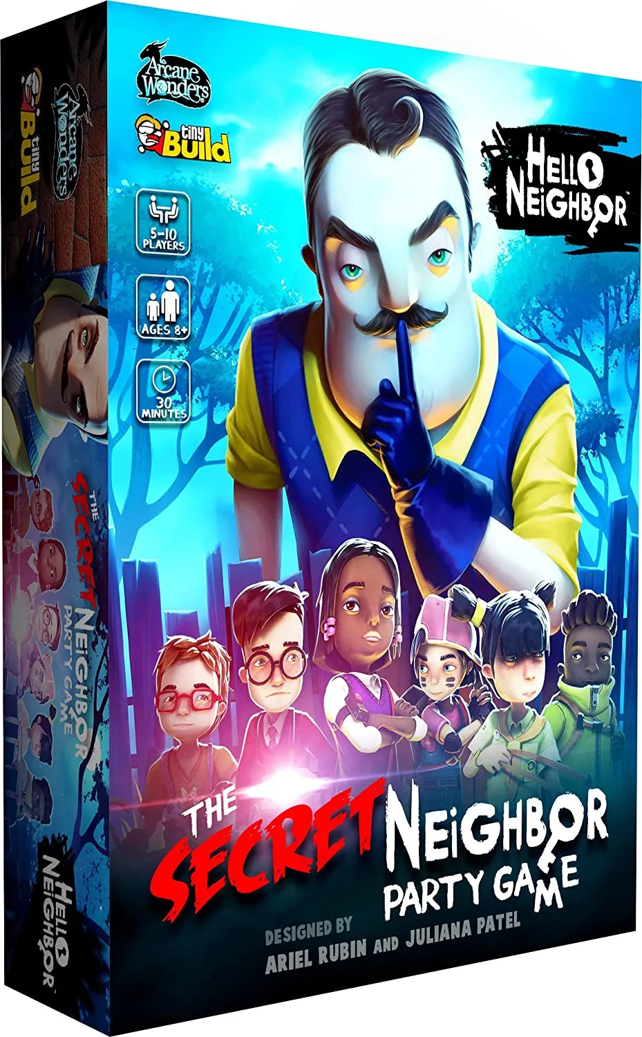 Игра привет сосед купить. Hello Neighbor 2 диск. Hello Neighbor настольная игра. Игра секрет секрет соседа. Secret Neighbor ps4 диск.