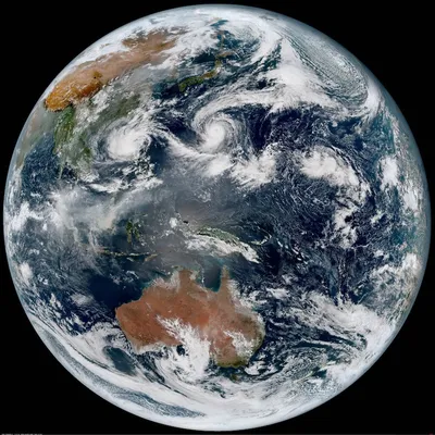 Земля в реальном времени: Himawari 8 против DSCOVR - Астрономия