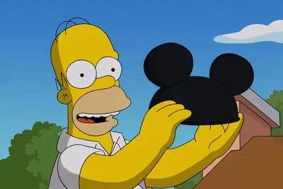 Обои на рабочий стол Барт Симпсон / Bart Simpson из мультфильма Симпсоны /  The Simpsons на фоне логотипа пива Duff, обои для рабочего стола, скачать  обои, обои бесплатно