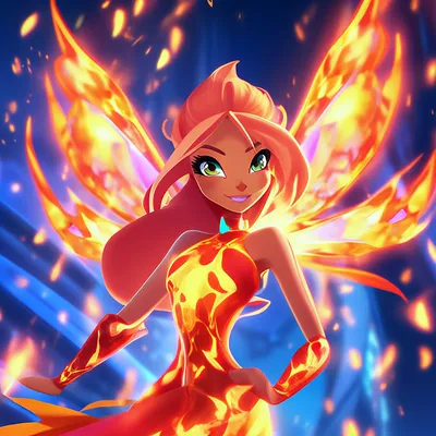 Винкс в стиле японского аниме 90-х от fdevitart | Winx Club | Русский Amino