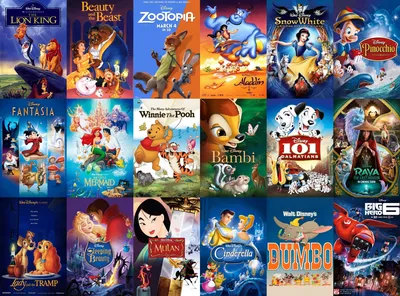 Мультфильмы студии Walt Disney Animation | Пикабу