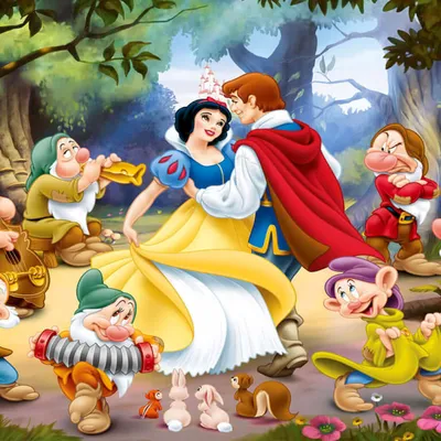 Белоснежка и семь гномов (DVD) - купить мультфильм на DVD с доставкой. Snow  White and the Seven Dwarfs GoldDisk - Интернет-магазин Лицензионных DVD.