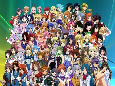 Девушки из разных аниме/манги, похожие друг на друга | LorFen Anime | Дзен