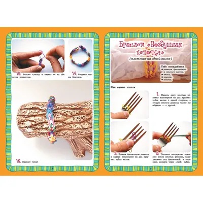 Плетение браслетов из резинок на рогатке: схемы и способы плетения |  tralivalisite