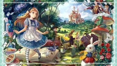 Из сказки Алиса, в стране чудес …» — создано в Шедевруме