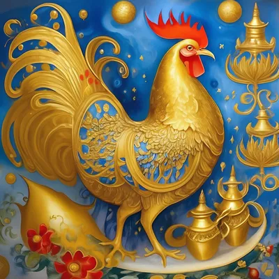 Иллюстрация из сказки А.С. Пушкина «Сказка о золотом петушке» —  Интернет-проект \"МЫ ВМЕСТЕ\"