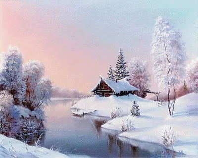 Рисунок на тему зимнее утро Пушкин - 46 фото