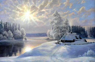 Иллюстрации к стихотворению \"Зимнее утро\" Пушкина (63 фото)