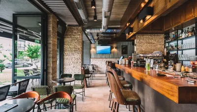 Дизайн кафе и ресторанов в стиле лофт ✓ Ремонт кафе в стиле ЛОФТ