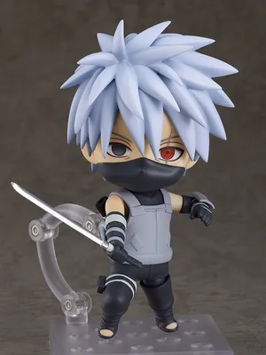 Kakashi hatake in cute chibi anime style on Craiyon