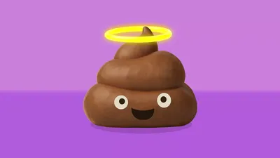 Игра \"Pou\" милашка какашка с …» — создано в Шедевруме