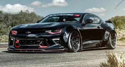 Wide-Body Chevy Camaro SS On Custom Wheels Is Such A Drama Queen | Carscoops