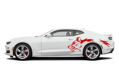 Wolf graphics design decal sticker for Chevrolet Camaro SS 2010 2015 2019  2022 | eBay