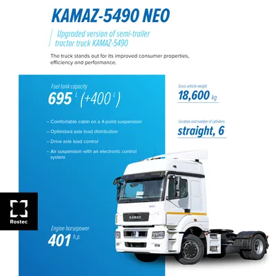 Купить Седельный тягач КАМАЗ-5490-014-87 NEO 2019 г. в.
