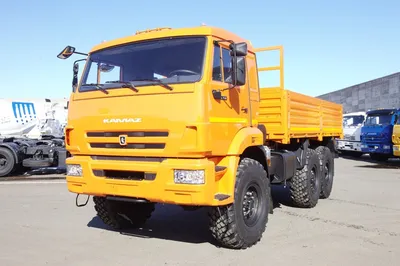 Arctic truck KamAZ-6355 on the eve of testing and production