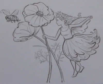 Рисунки цветочков для срисовки (80 фото)